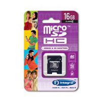 Integral 16GB microSDHC (INMSDH16G4V2)